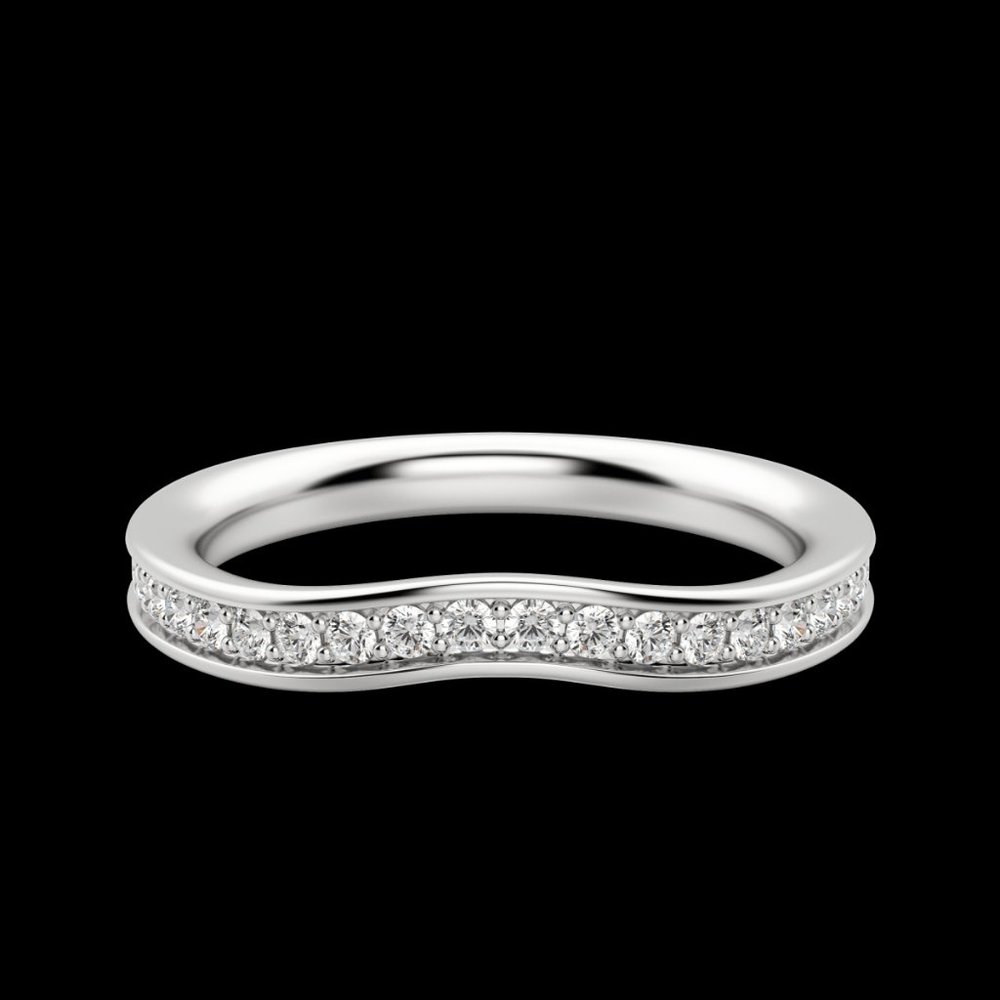 Iris Bold Wedding Band